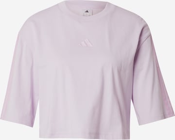 ADIDAS SPORTSWEAR Funkční tričko – fialová: přední strana