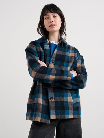 Seasalt Cornwall Overgangsfrakke i blå: forside