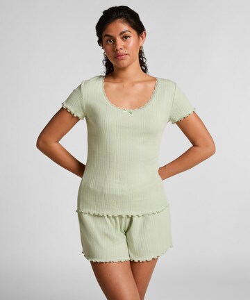 Hunkemöller Schlafshirt in Grün