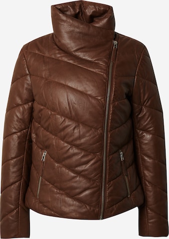 Gipsy Between-Season Jacket 'Romea' in Brown: front