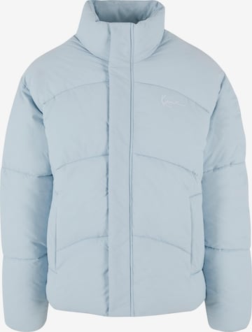 Veste d’hiver Karl Kani en bleu : devant