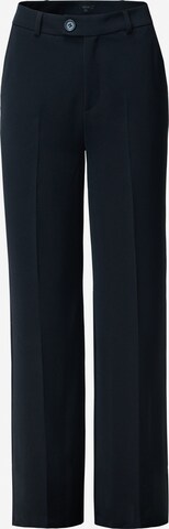 Wide Leg Pantalon à plis Salsa Jeans en noir : devant