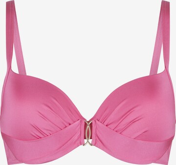 LingaDore Bikinitop in Roze: voorkant