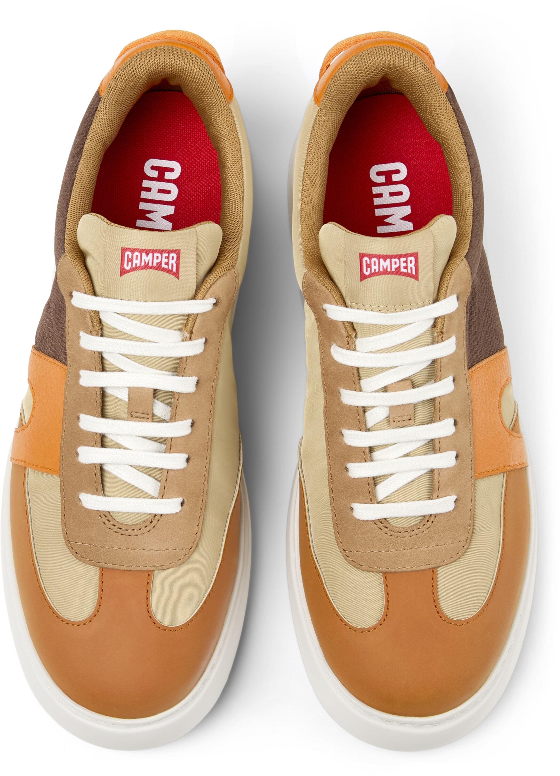 Baskets basses 'Runner K21' CAMPER en beige