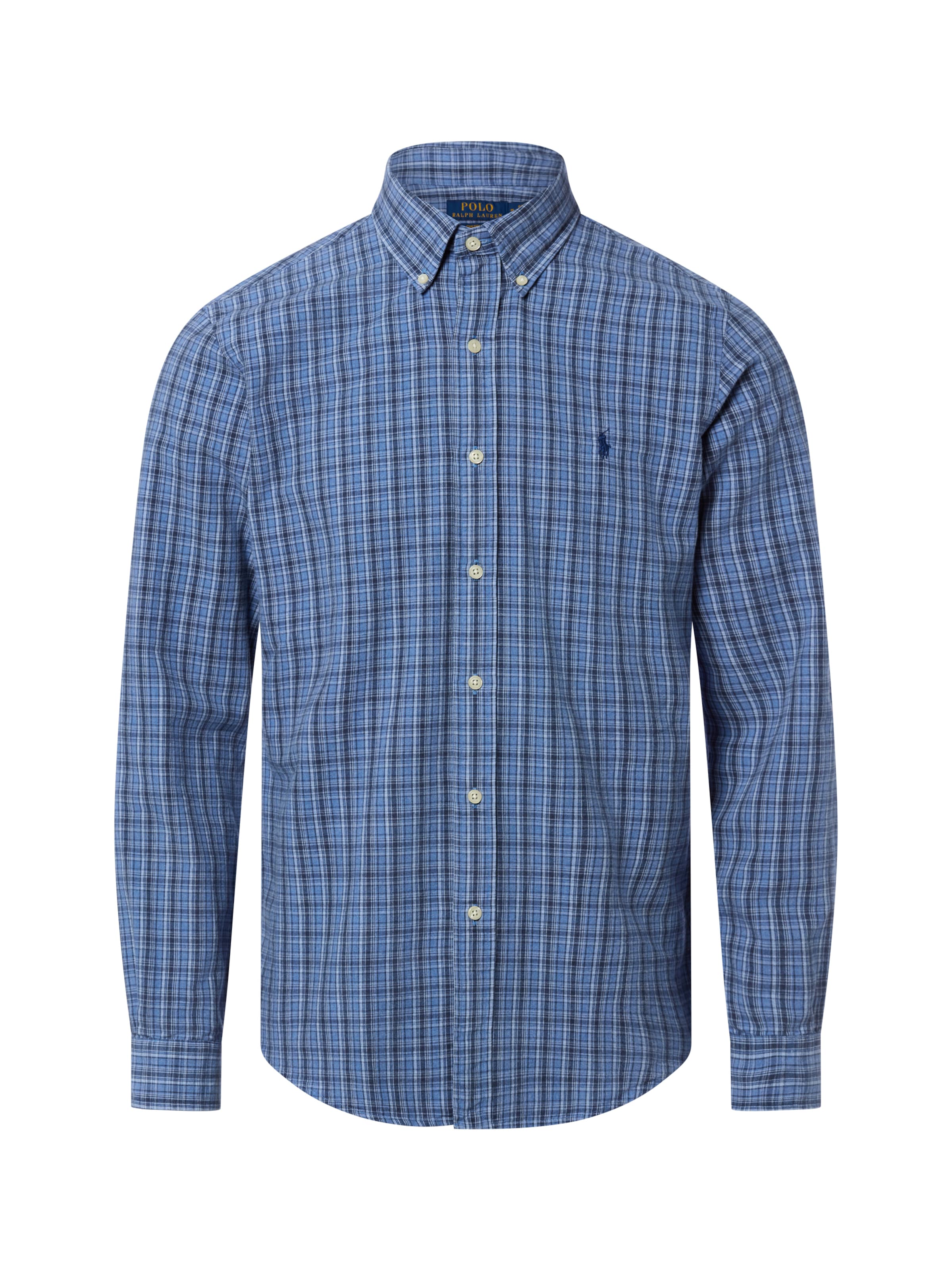 Coupe regular Chemise Polo Ralph Lauren en bleu : devant