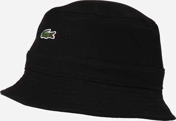 LACOSTE Hat in Black: front