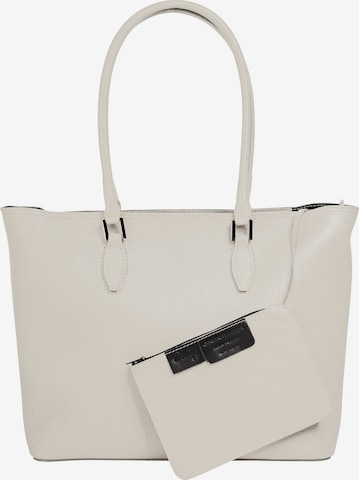 Cluty Shopper in Weiß: Vorderseite