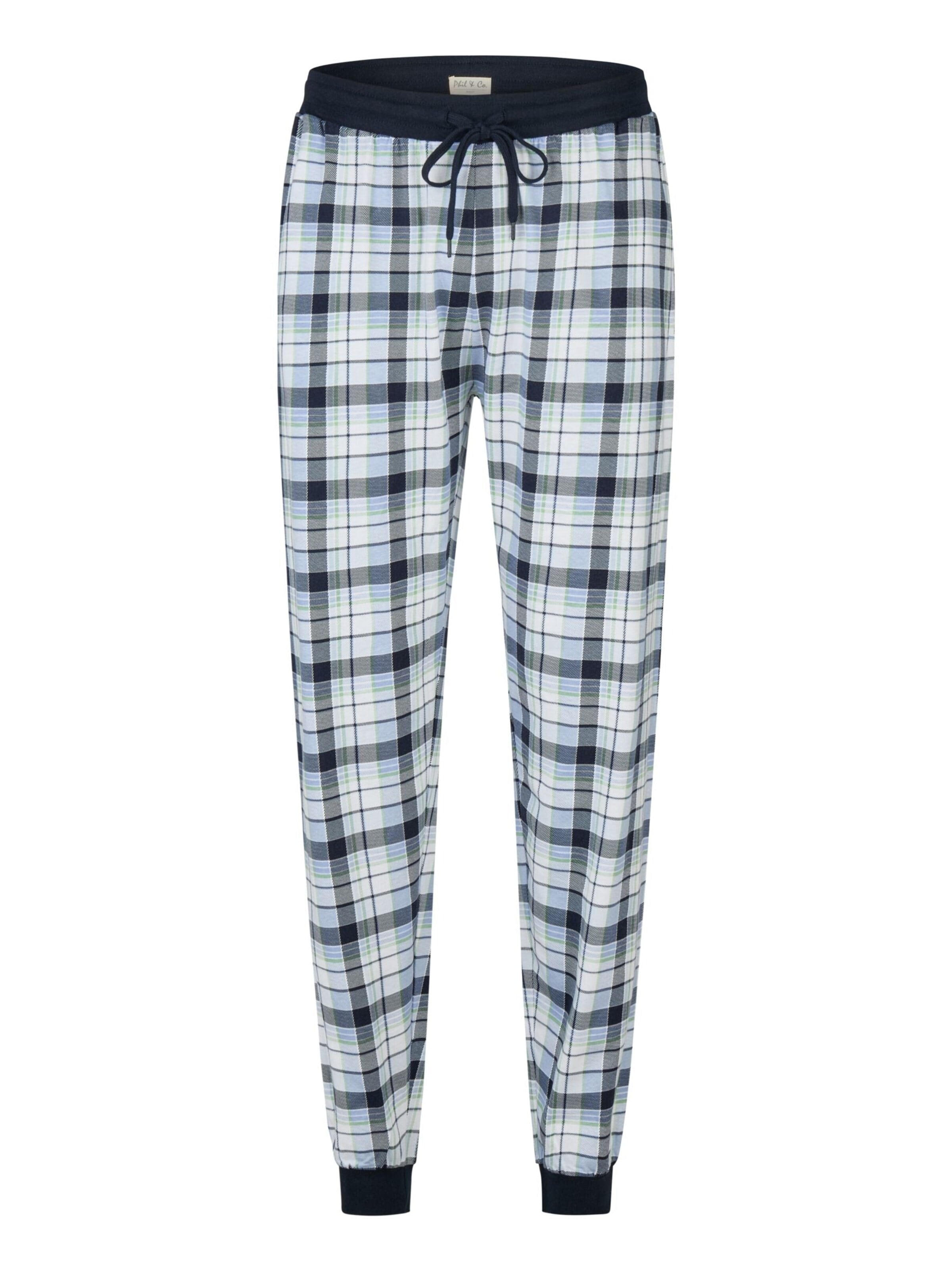 Phil & Co. Berlin Pyjama lang 'Fashionable'‌‌‌‌‌‌‌‌‌‌ in Mischfarben