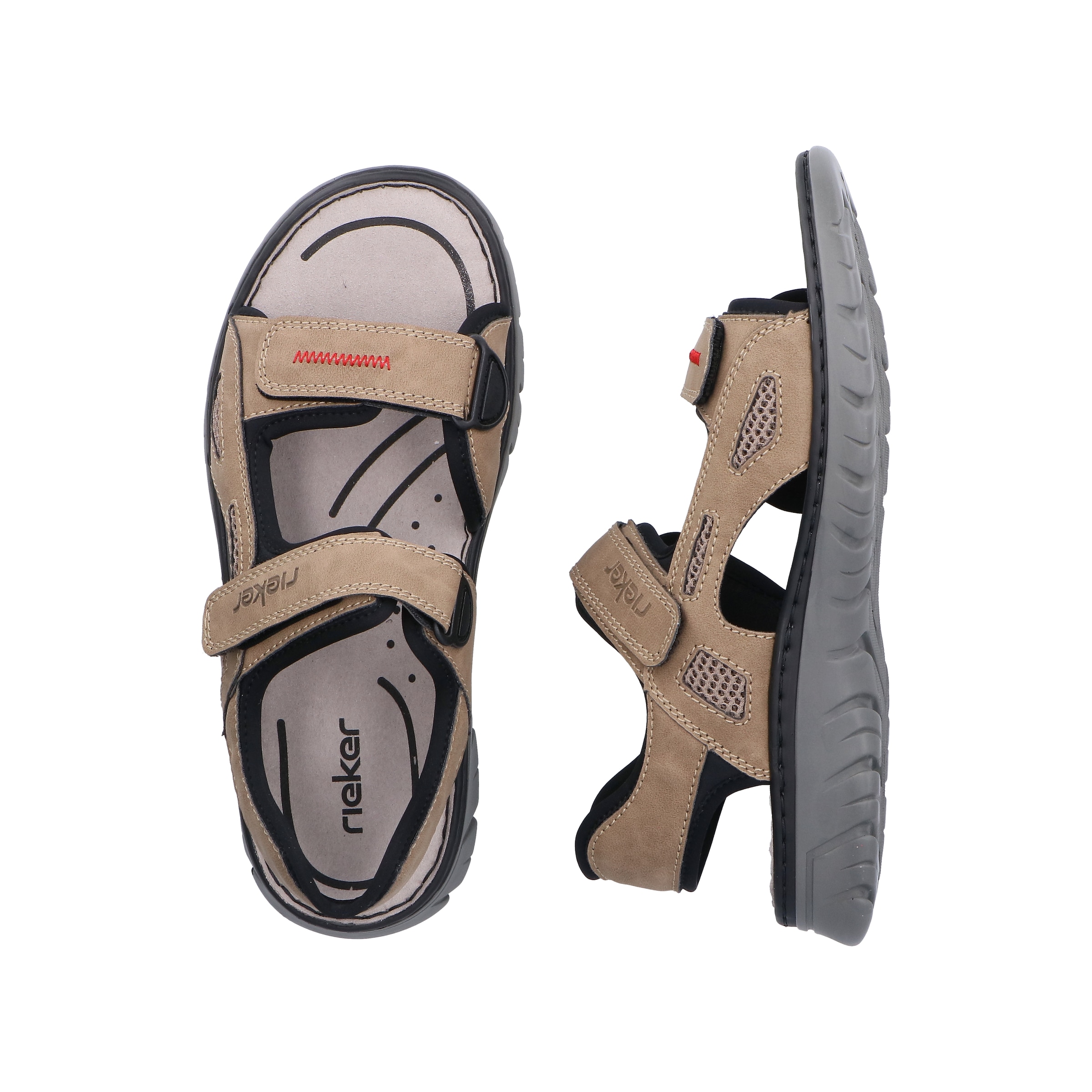 Sandales de randonnée Rieker en beige