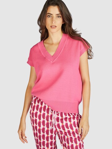 MARC AUREL Sweater in Pink: front