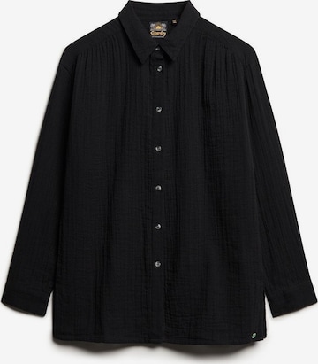 Superdry Blouse in Black: front