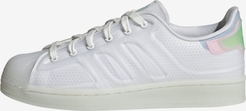 Sneaker bassa 'Superstar' di ADIDAS ORIGINALS in bianco: frontale