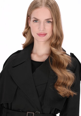 DreiMaster Klassik - Sobretudo meia-estação 'Classic' em preto