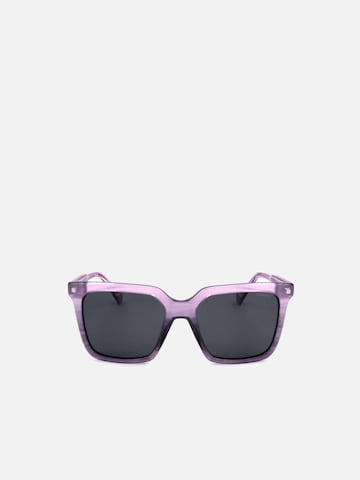 Polaroid Sonnenbrille‌‌‌‌ in Lila: Vorderseite
