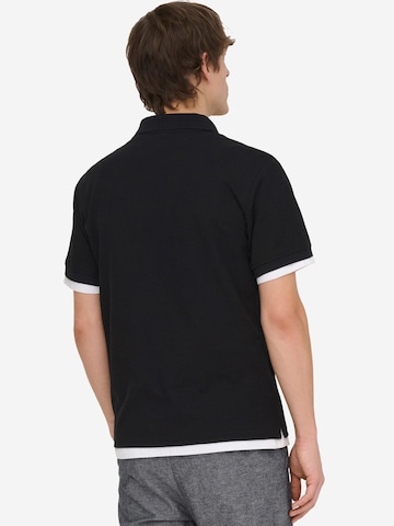 Only & Sons Shirt 'Ben' in Black