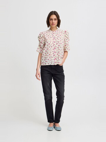 Camicia da donna 'Kate' di ICHI in beige