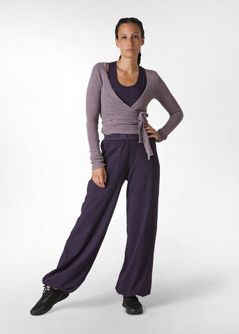 DEHA Wide leg Broek 'Magnum' in Lila