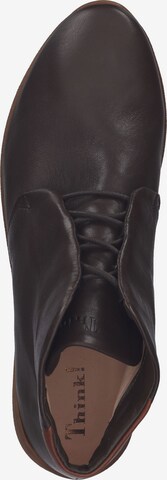 THINK! Lace-Up Ankle Boots in Brown