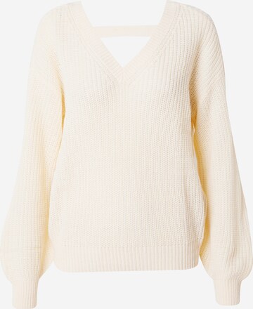 JDY Sweater 'KYA' in Beige: front