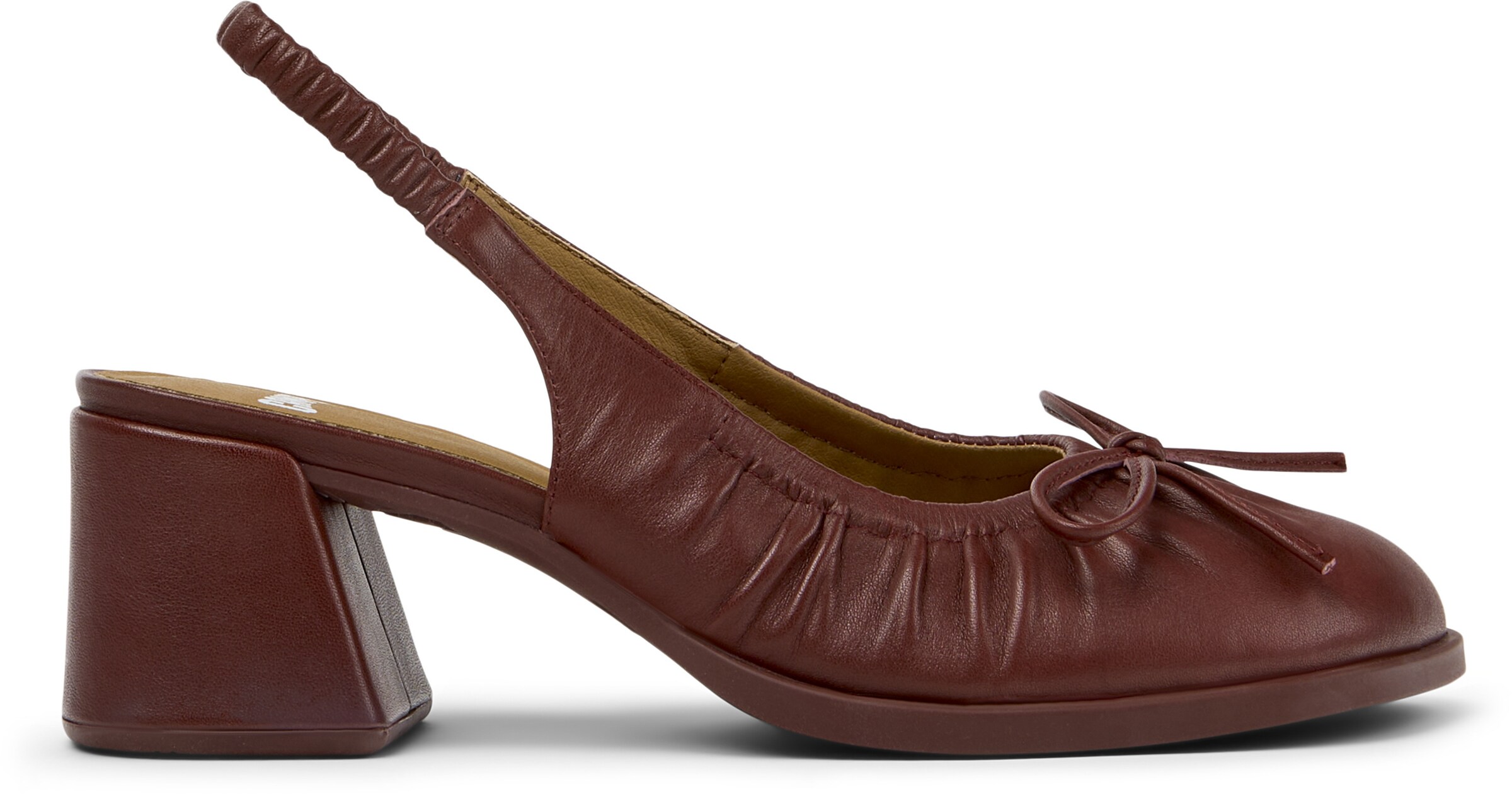 Escarpins à bride arrière 'Kora' CAMPER en rouge