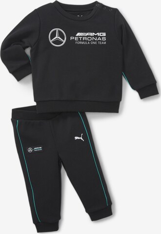 PUMA Sweatsuit 'Formel 1' in Black: front