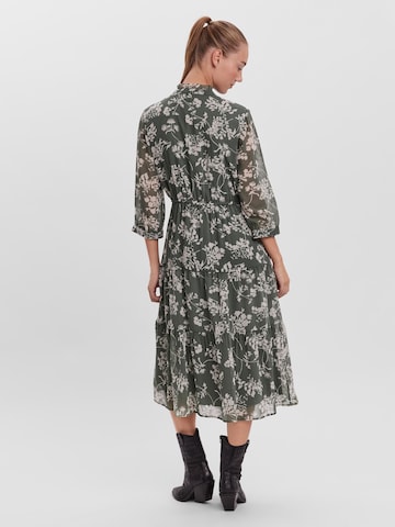 VERO MODA Shirt Dress 'Dino' in Green