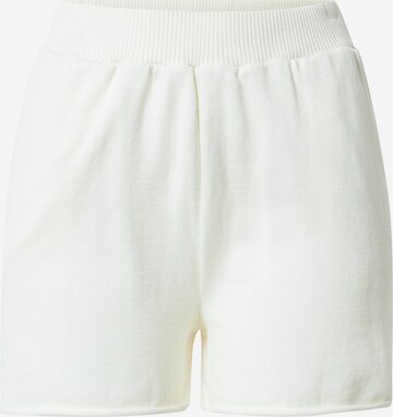 JAN 'N JUNE Shorts 'Jola' in Wit: voorkant