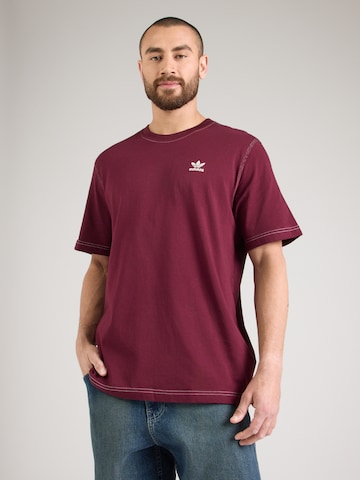 ADIDAS ORIGINALS - Camiseta 'Essential' en marrón: frente
