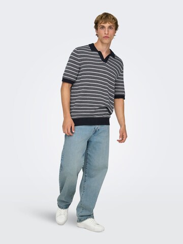 Only & Sons Pullover 'ONSTILO' in Blau