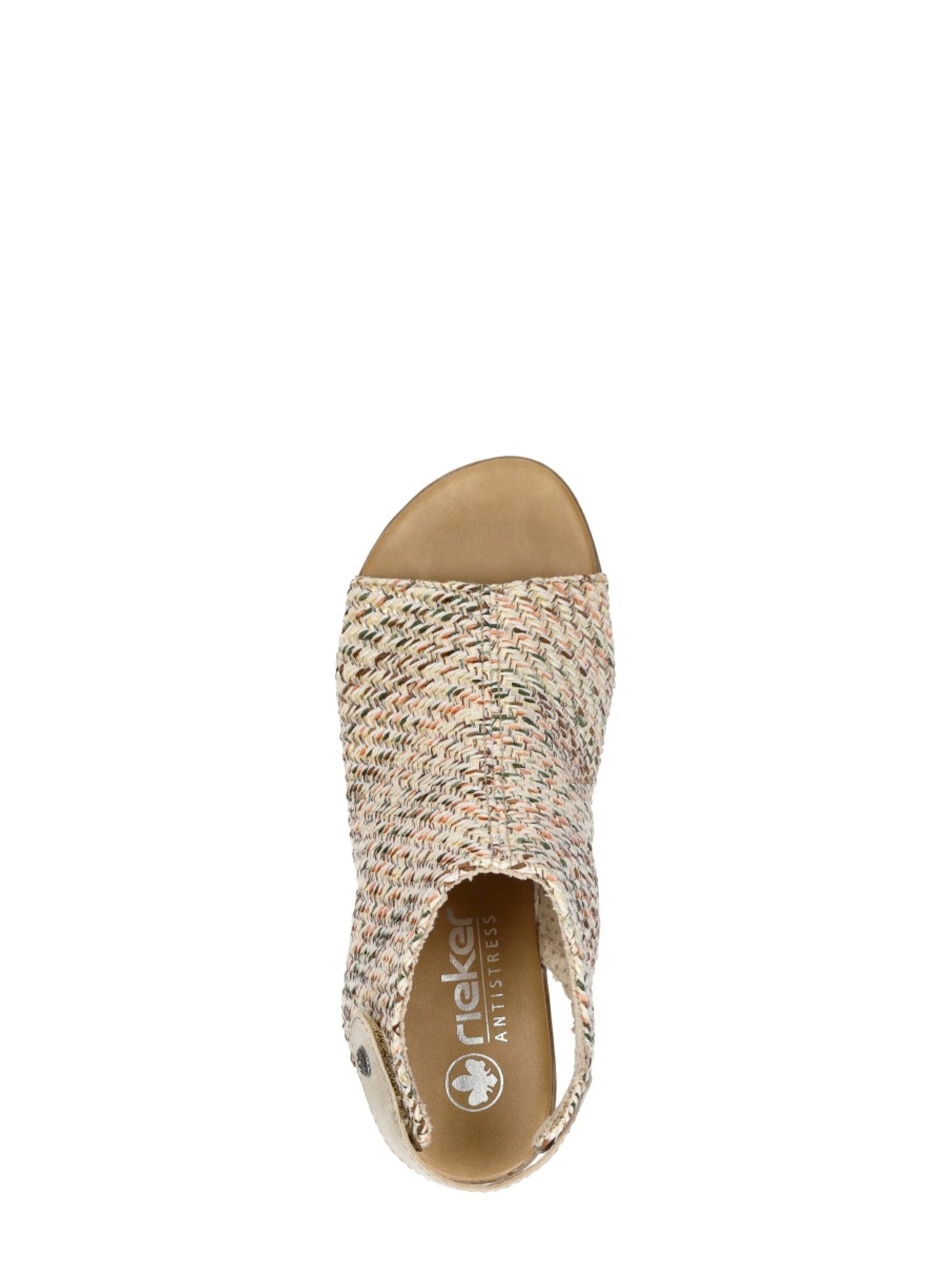 Rieker Sandaal 'Sandalen Hak' in Beige