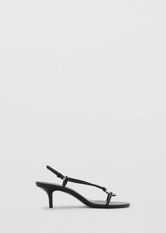 MANGO Sandaletten 'Anilla' in Schwarz