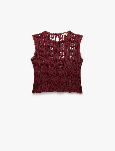 Koton Top in bordeaux, Produktansicht
