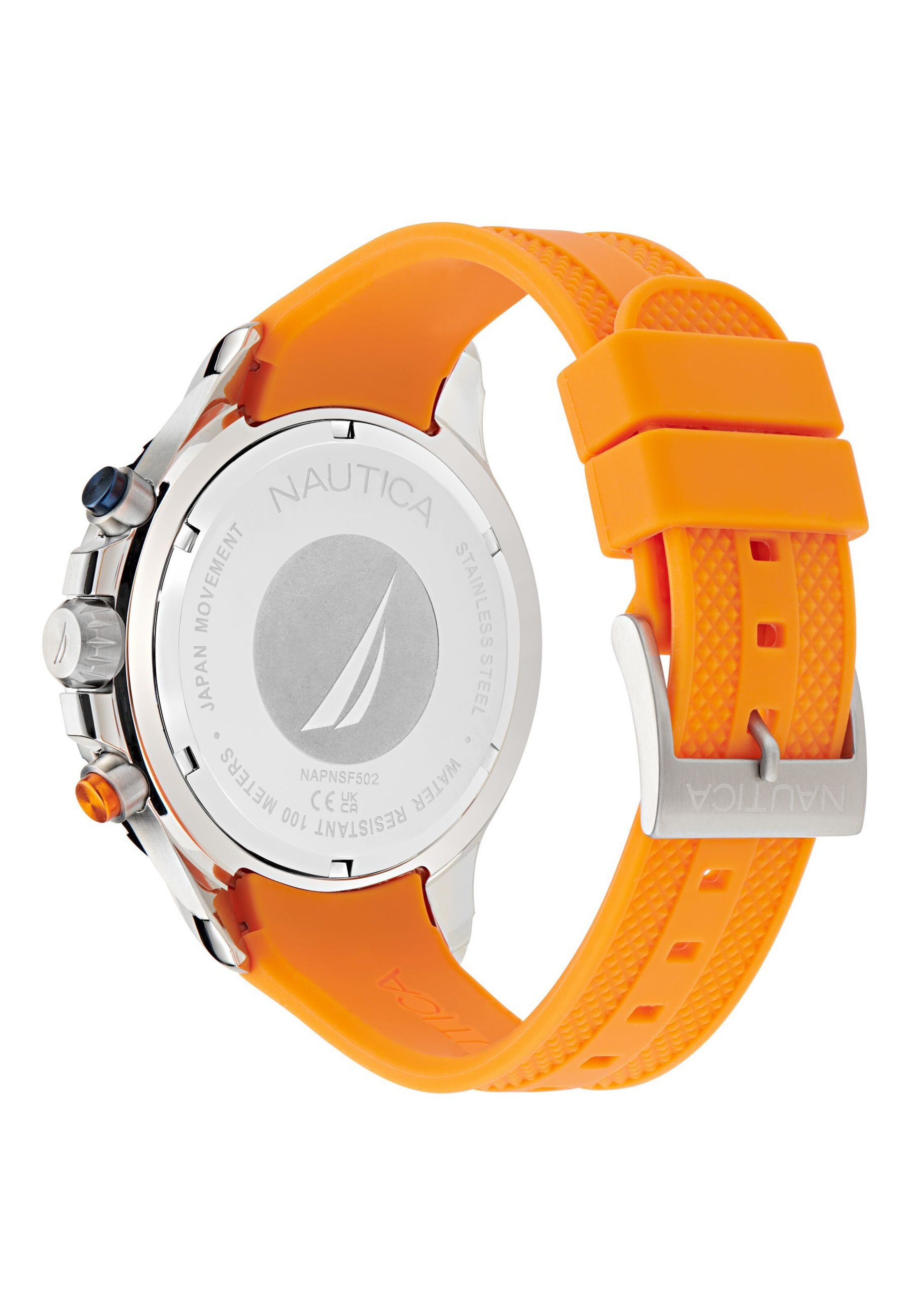 NAUTICA Analogt ur 'NST' i orange