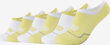 SKECHERS Ankle Socks 'Cushioned' in Yellow: front