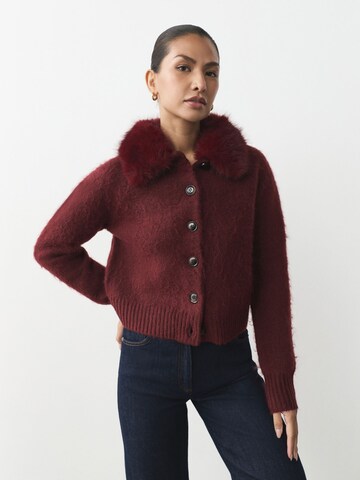 Next Strickjacke in Rot: Vorderseite