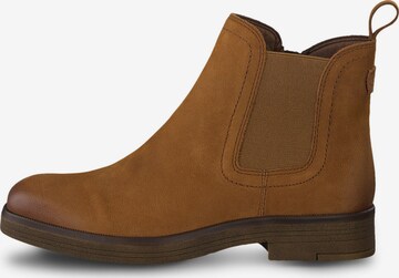 TAMARIS Chelsea boots i brun