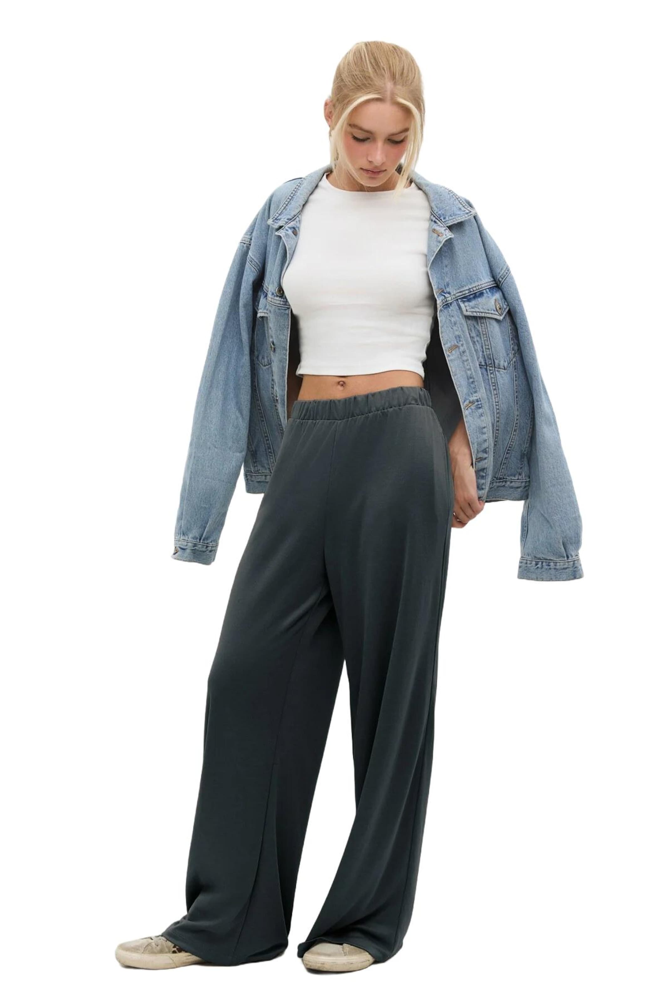 No Matter What Loosefit Hose in Schwarz