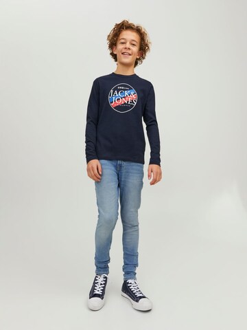 Skinny Jean Jack & Jones Junior en bleu