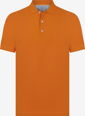 DENIM CULTURE Poloshirt 'Ken' in Orange: predná strana