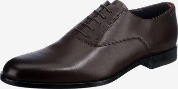 HUGO Lace-Up Shoes in Brown: front