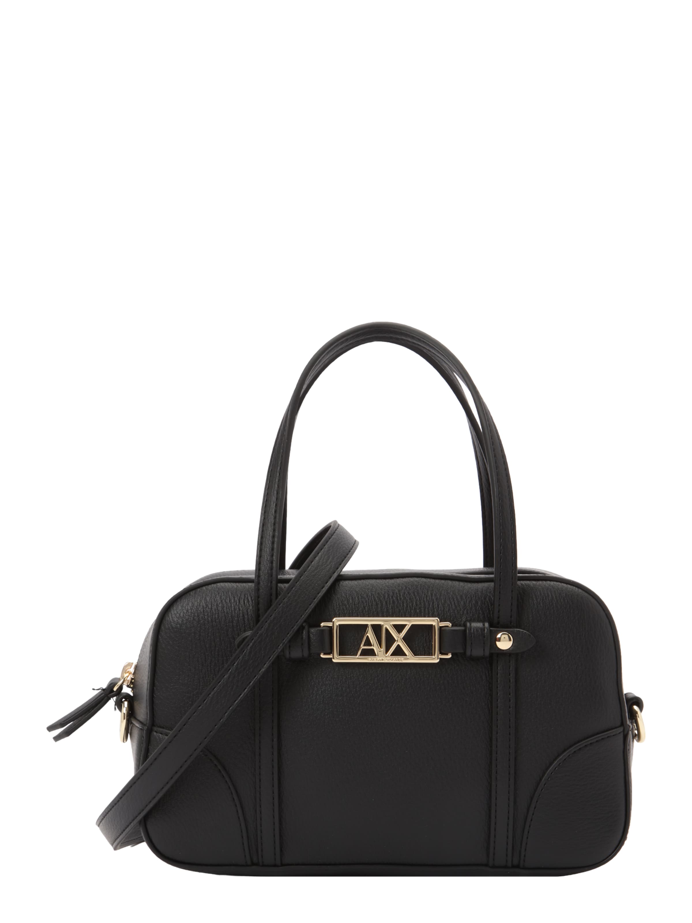 ARMANI EXCHANGE Τσάντα χειρός 'POLLY' σε μαύρο: μπροστά