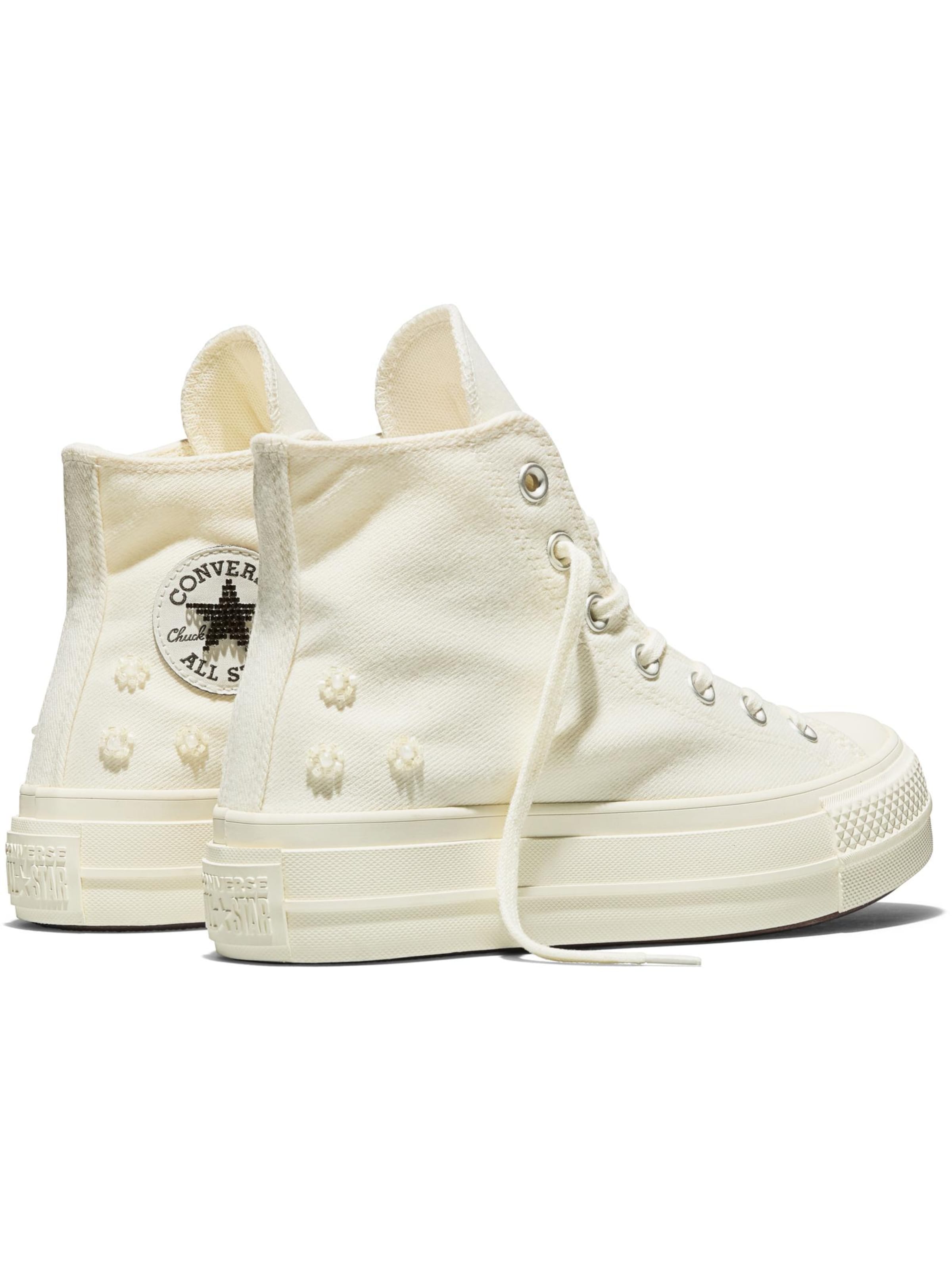 CONVERSE Sneakers laag 'Chuck Taylor All Star Lift' in Beige