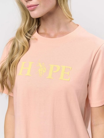 T-shirt 'Felia' U.S. POLO ASSN. en rose