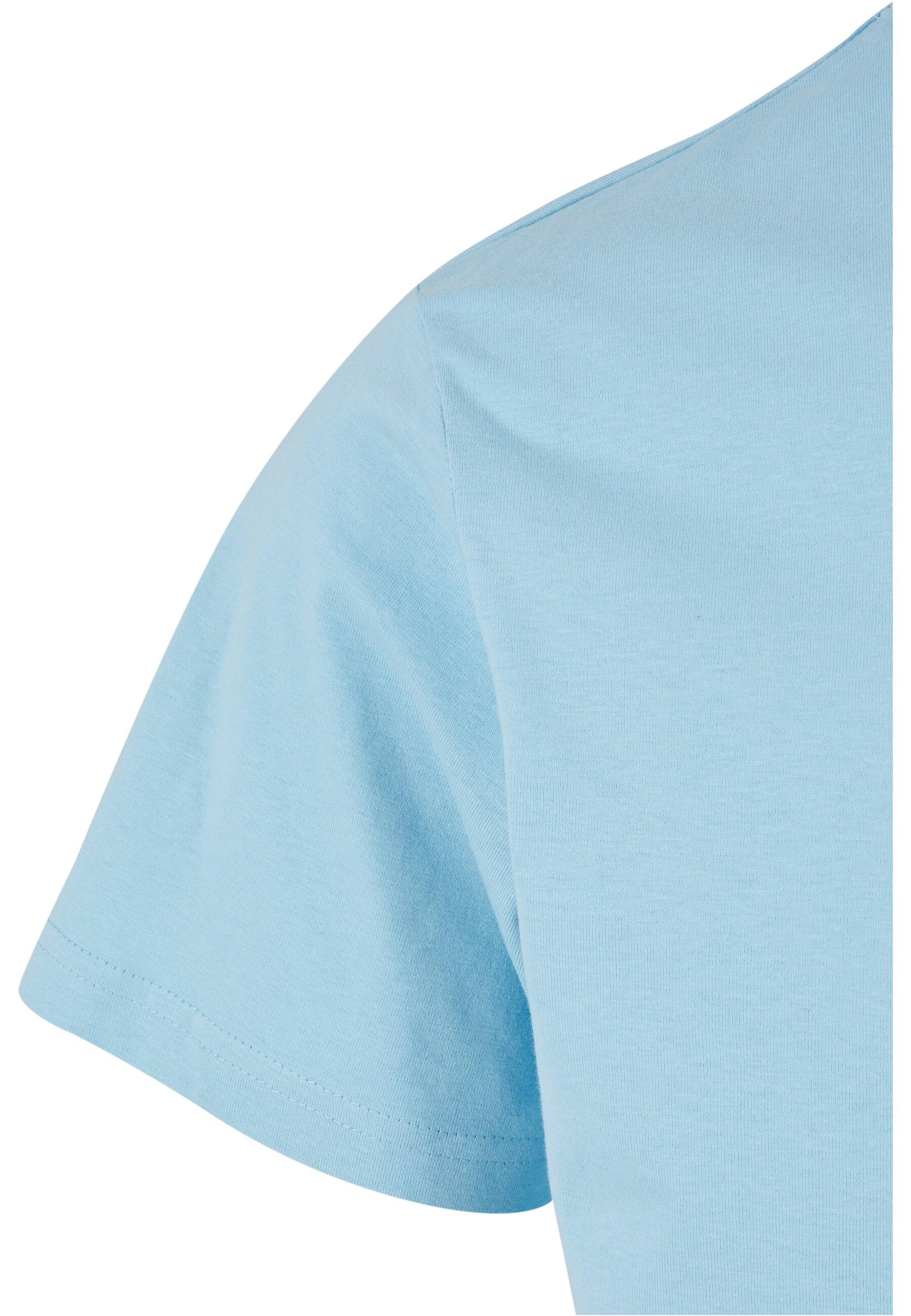 Mister Tee Shirt 'Good Vibes Drink' in Blauw