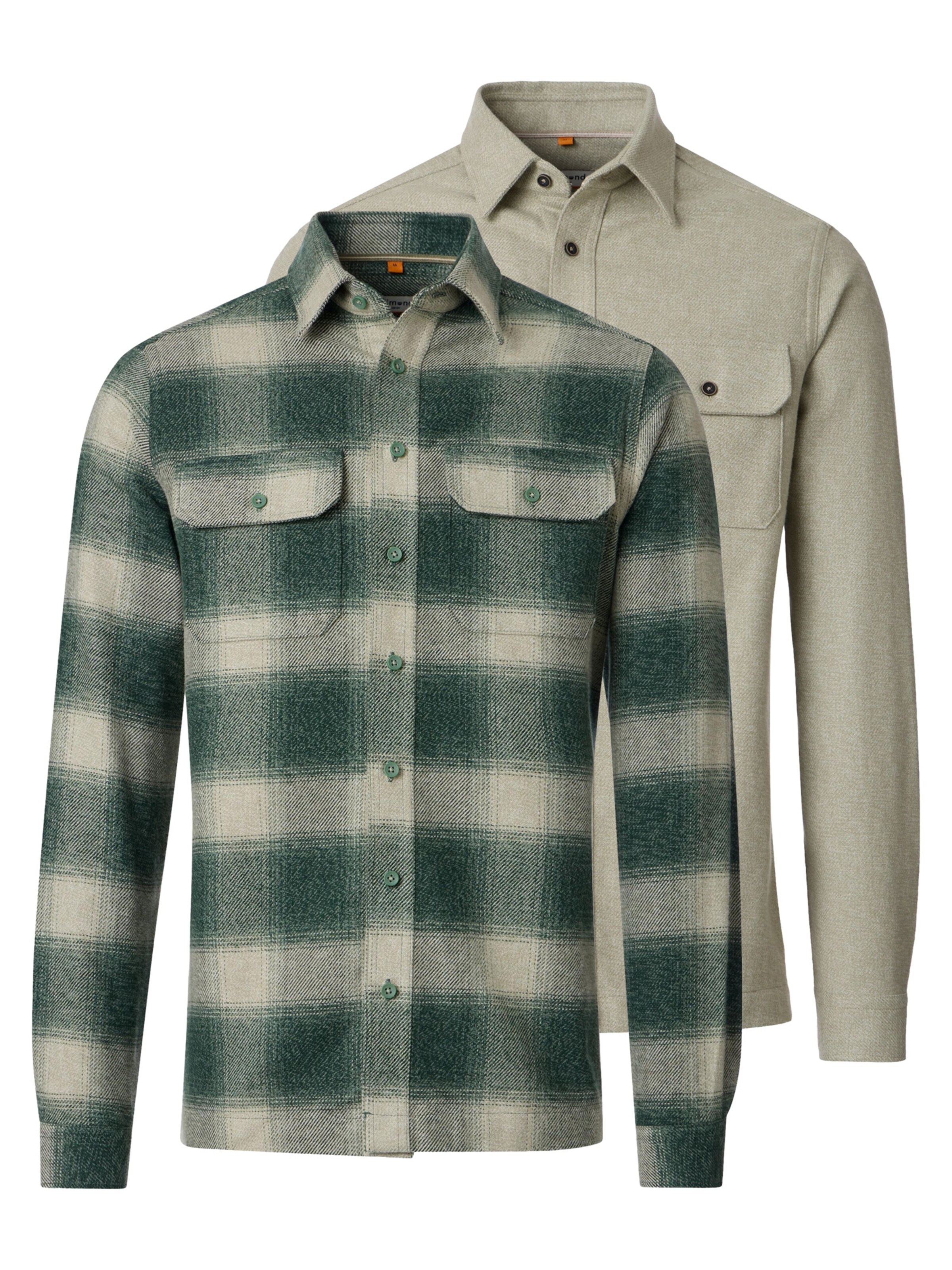 redmond Regular fit Button Up Shirt 'Basic' in Mixed colours: front
