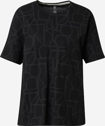 ONLY PLAYTehnička sportska majica 'ONPFOND' - crna boja: prednji dio