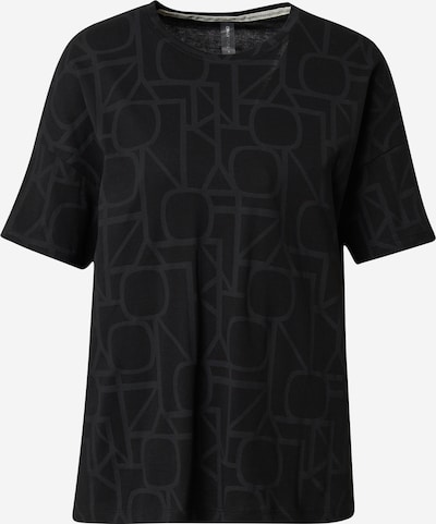 ONLY PLAY Sport-Shirt 'ONPFOND' in grau / schwarz, Produktansicht