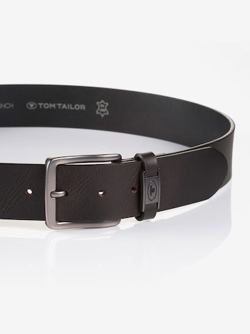 TOM TAILOR Belt 'JULIAN' in Black