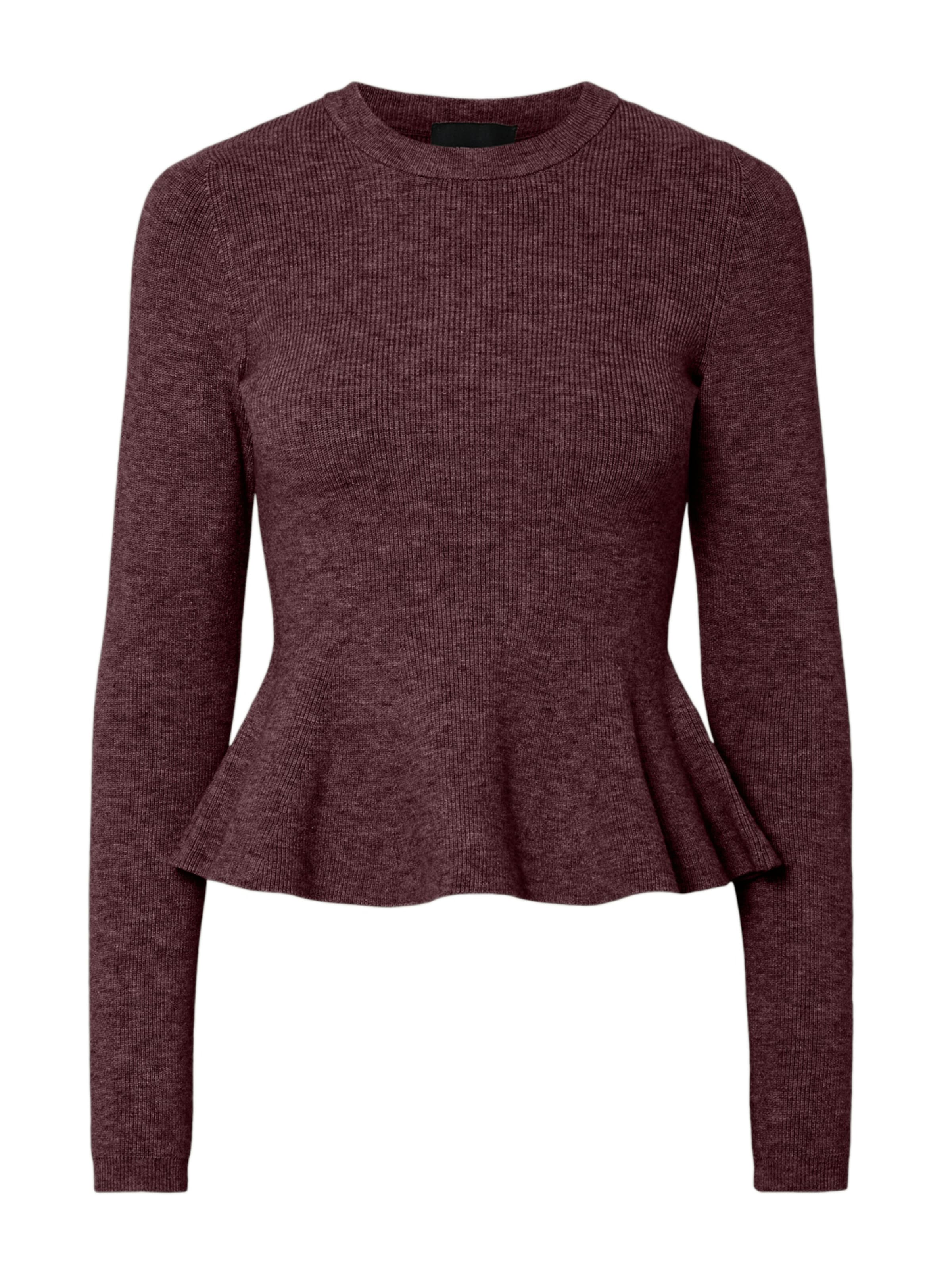 Pull-over 'PCAmma' PIECES en rouge : devant