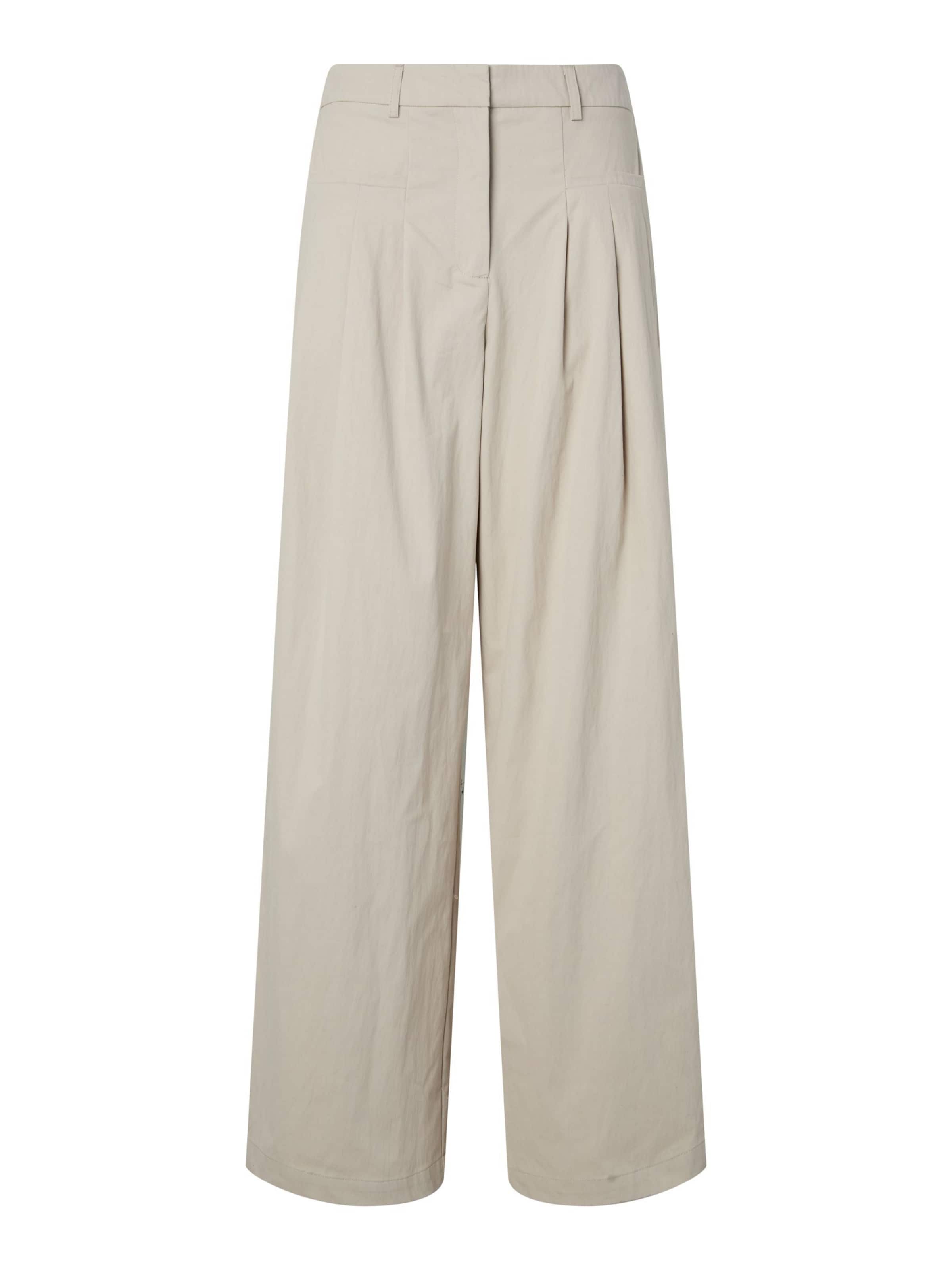 YAS Pantalon à pince 'YASLulla' en 38 en pierre, Vue avec produit